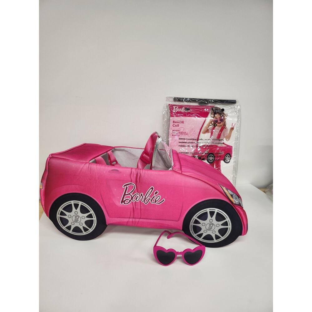 Toddler Barbie Car Pink Convertible Ride-Along Costume Toddler Barbiecore Girl